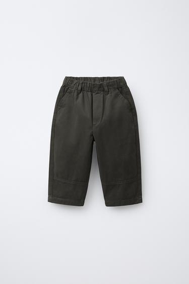 Zara SOFT BAGGY PANTS - Anthracite grey
