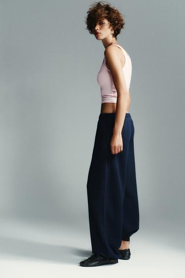 TOP WITH SQUARE NECKLINE - Pink by Zara - Image 4