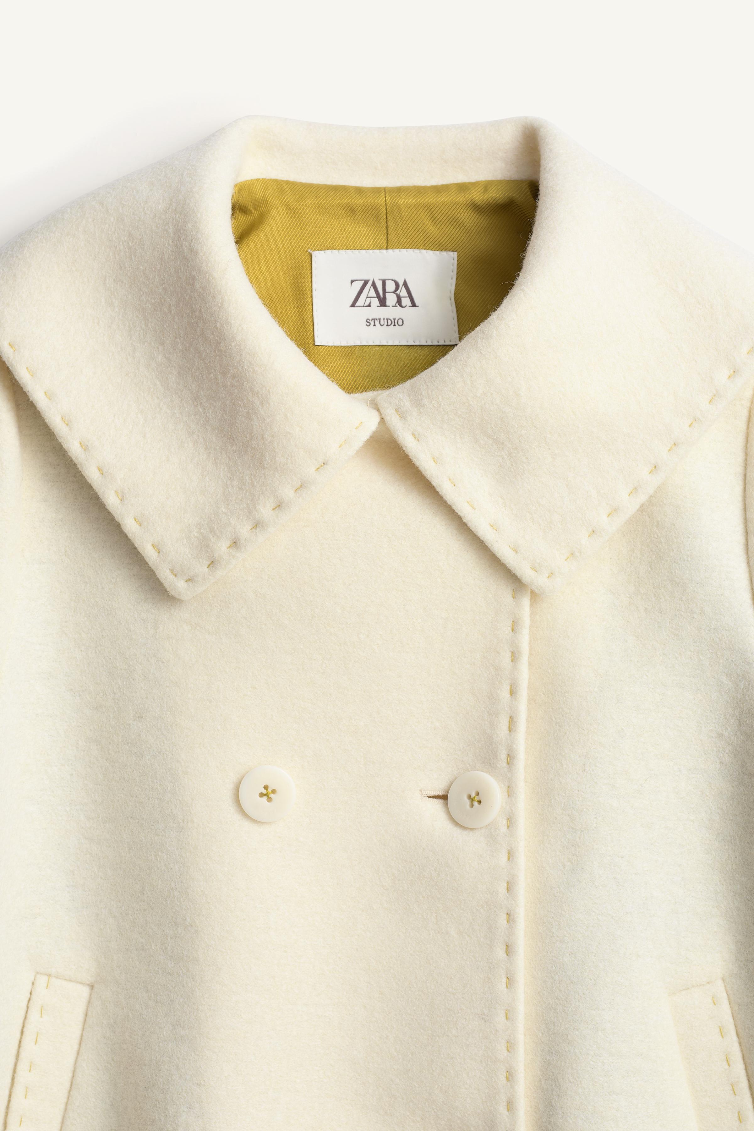 MANTEAU 100% LAINE DEUX RANGÉES DE BOUTONS ÉDITION LIMITÉE