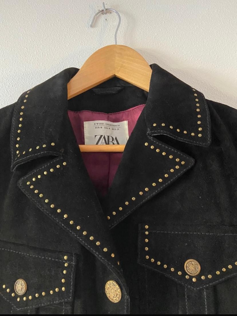STUDDED CROPPED JACKET - Image 3