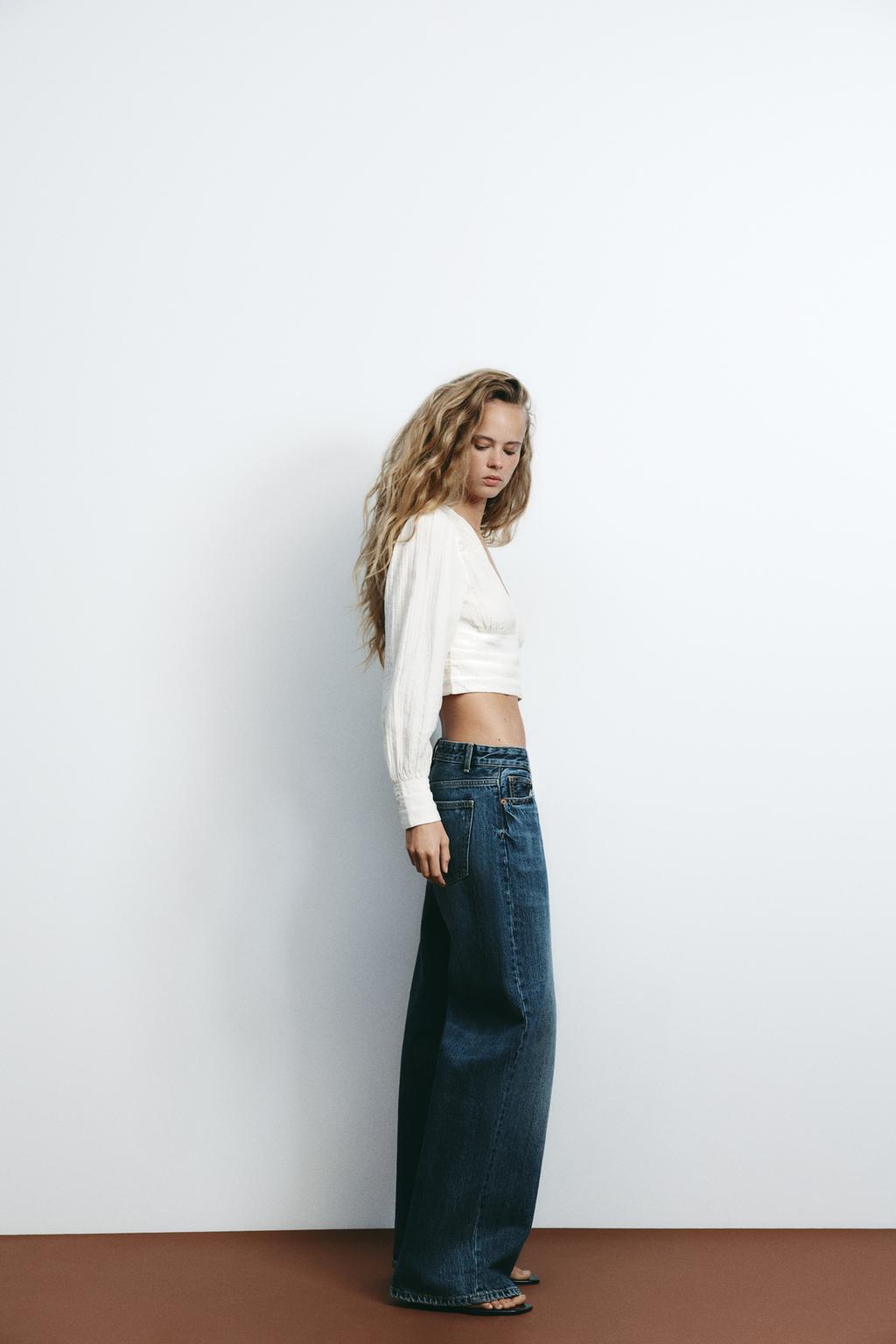 Thumbnail image for TEXTURED CROPPED SHIRT