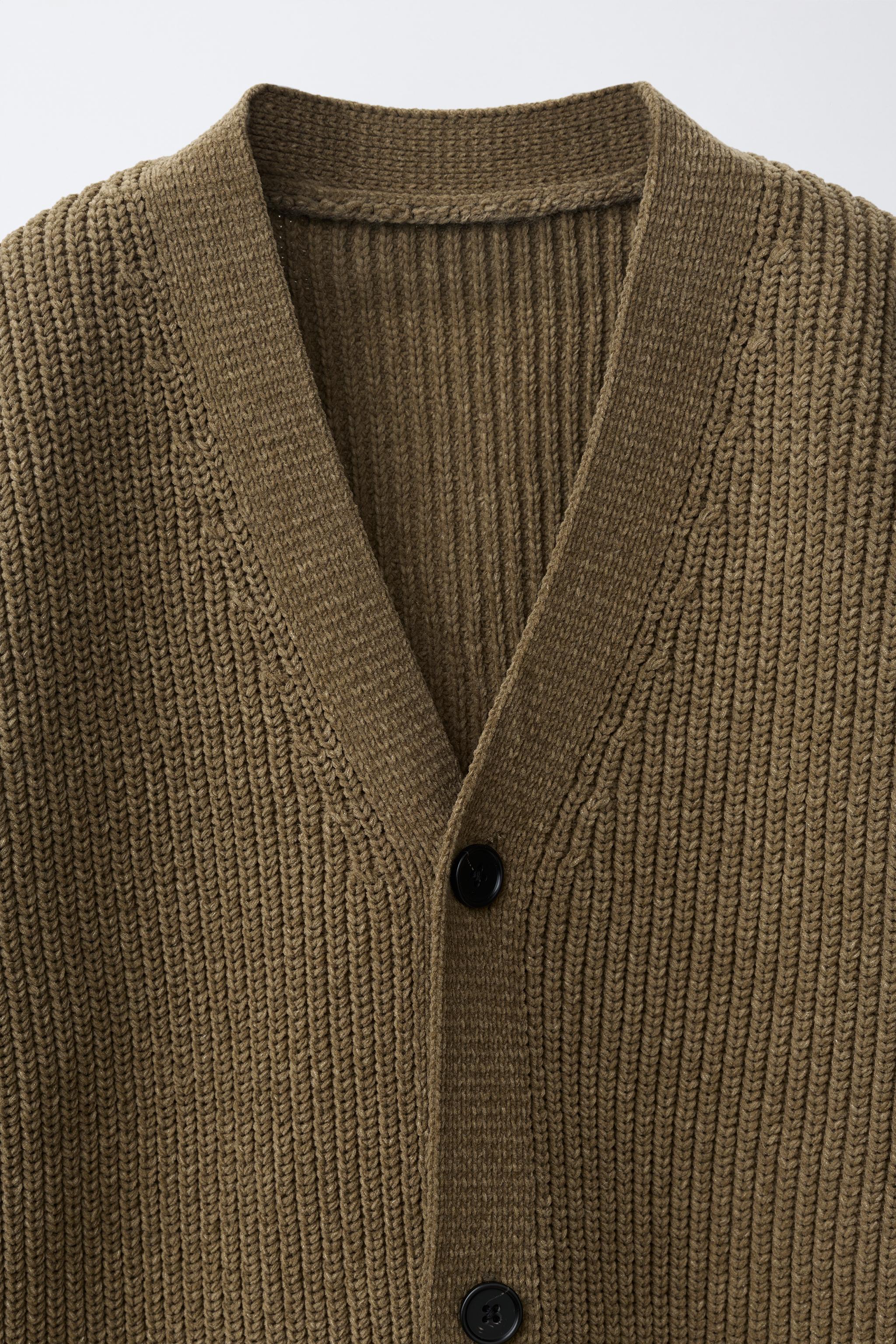 GILET EN MAILLE CHENILLE