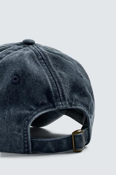 WASHED CAP - Anthracite grey by Zara - Image 5