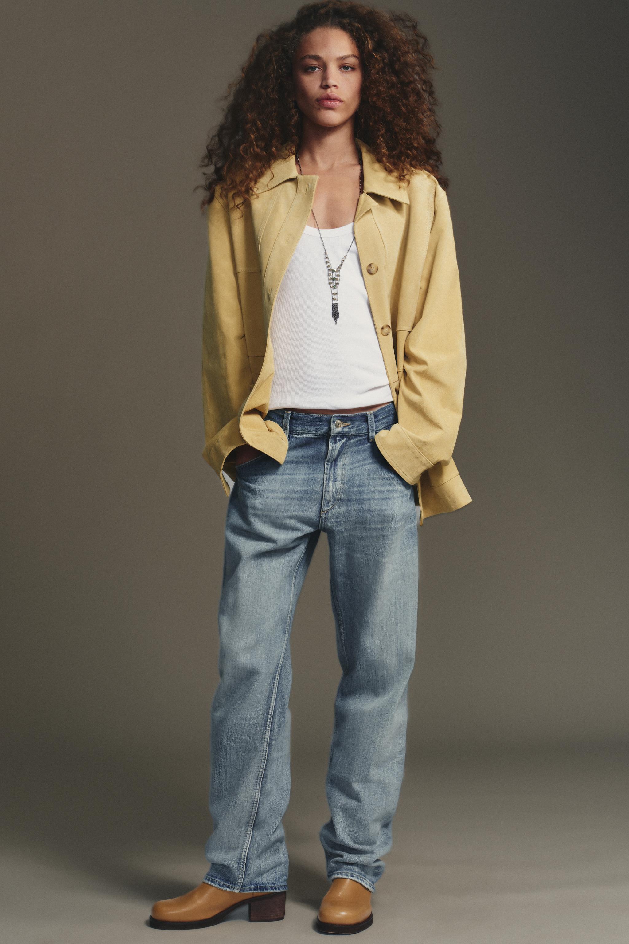 ZARA レザー ボアジャケット 新品未使用 完売 ZARA ボア＆フェイクレザージャケット - メルカリ
