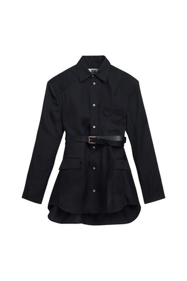 ΜΑΚΡΥ ΠΟΥΚΑΜΙΣΟ ΜΕ ΖΩΝΗ ZARA ICONS LIMITED EDITION