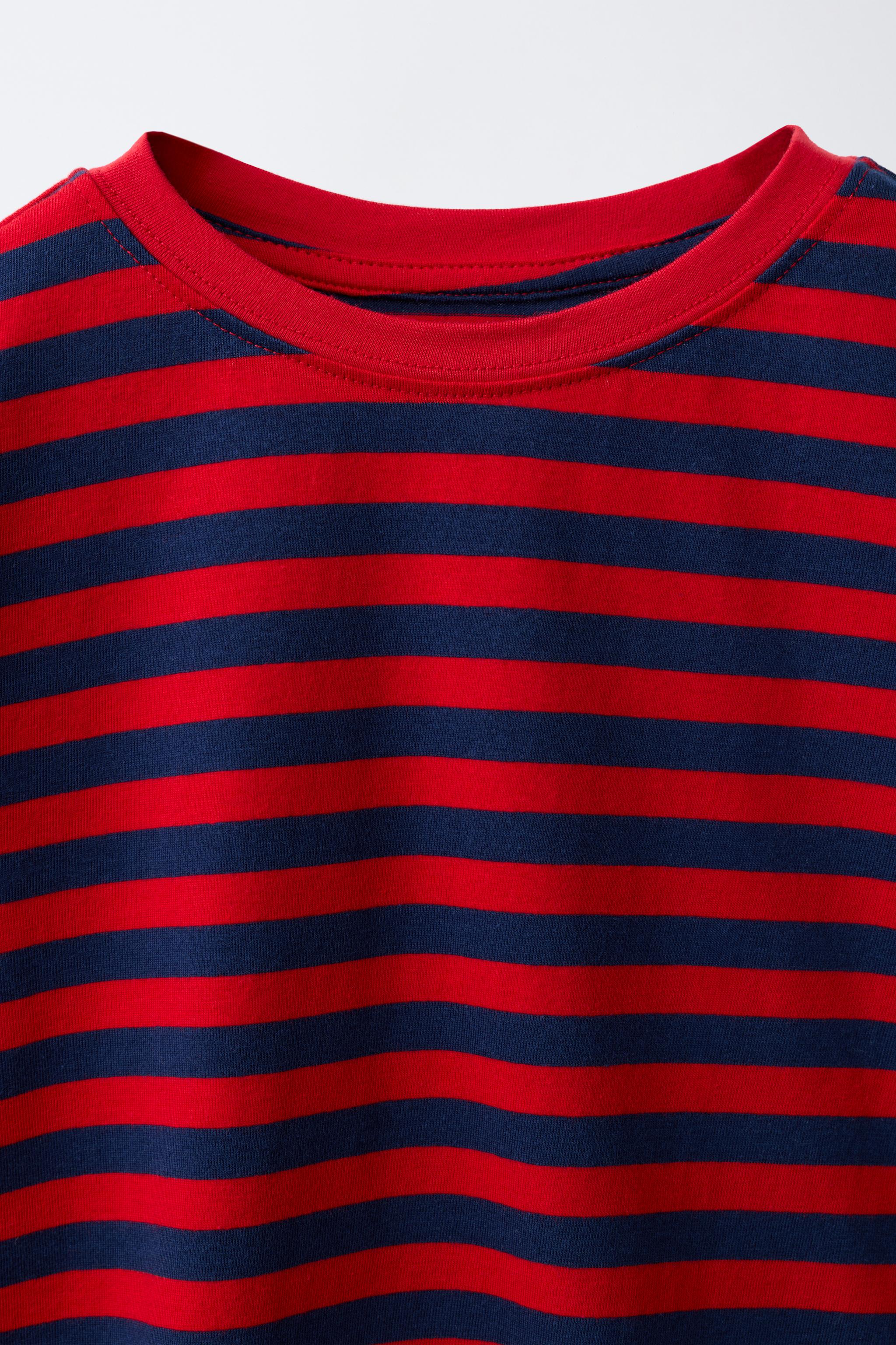 LONG SLEEVE STRIPED T-SHIRT