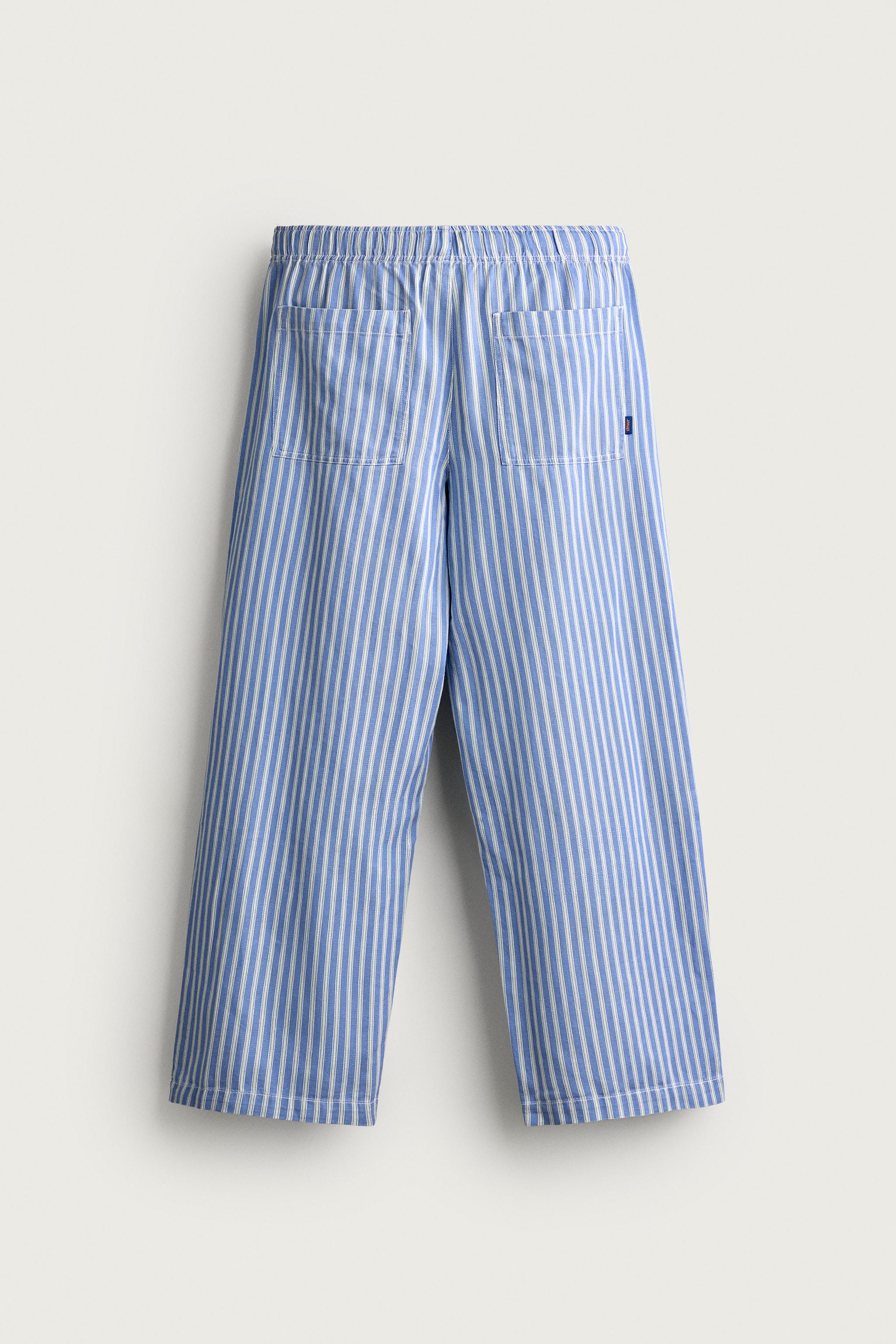 PANTALON BAGGY FIT RAYURES
