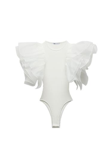 BODY RIB VOLANTE ORGANZA
