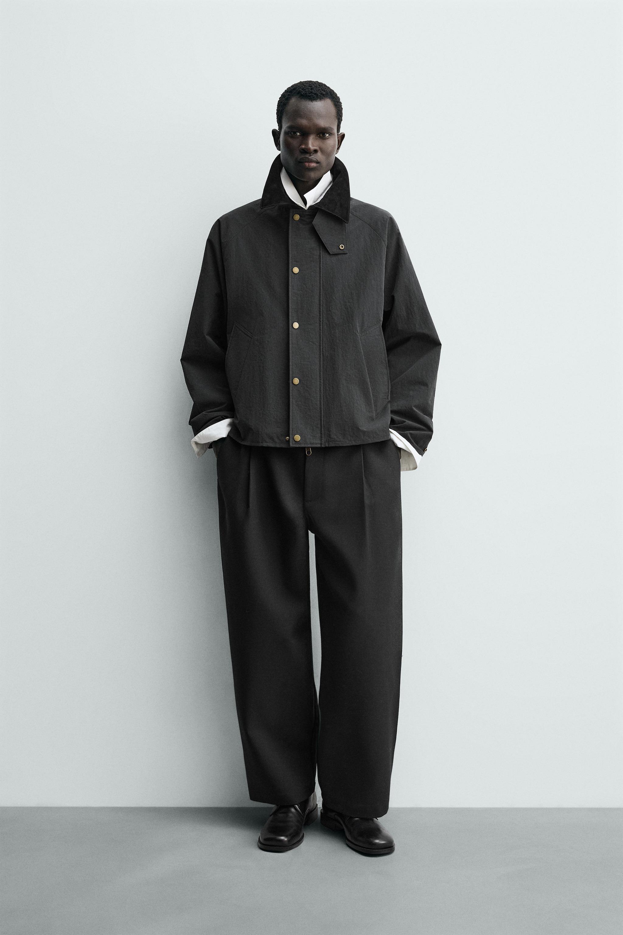 BLOUSON TECHNIQUE À COL BIMATIÈRE