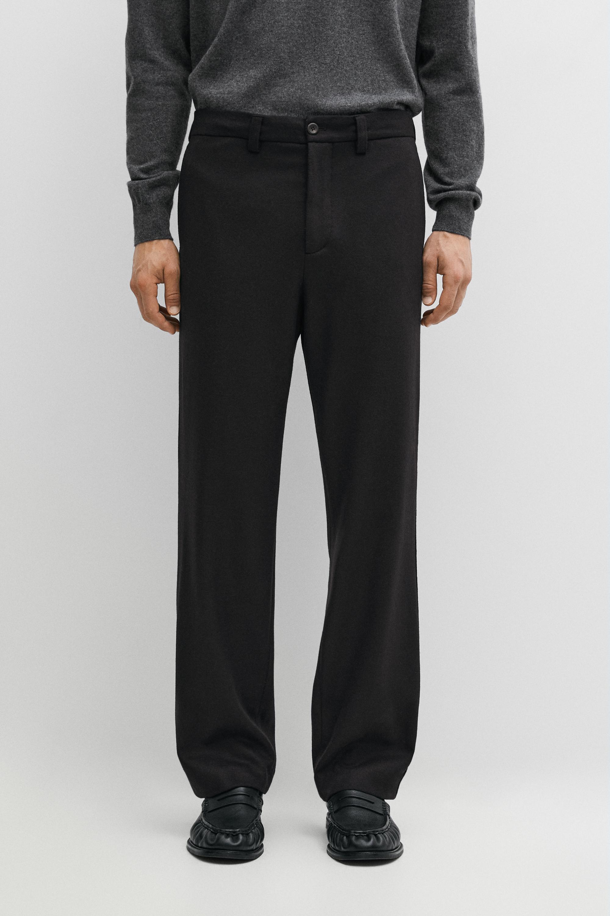 100% Wool Total Look Pants