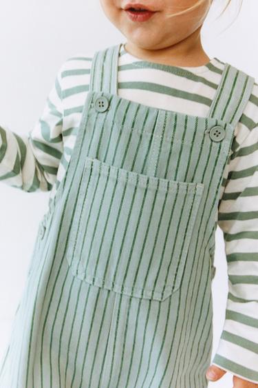 PETO SARGA RAYAS - Verde agua de Zara