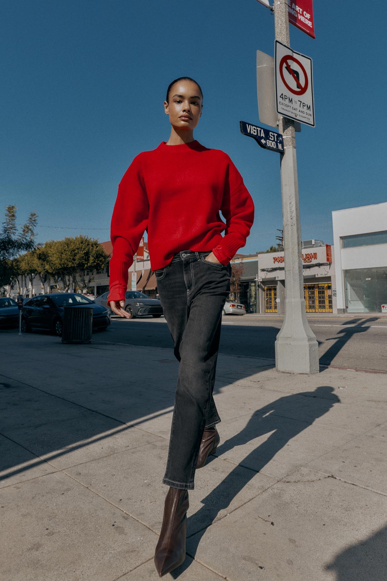 ДЖИНСЫ Z1975 MOM FIT С ВЫСОКОЙ ПОСАДКОЙ