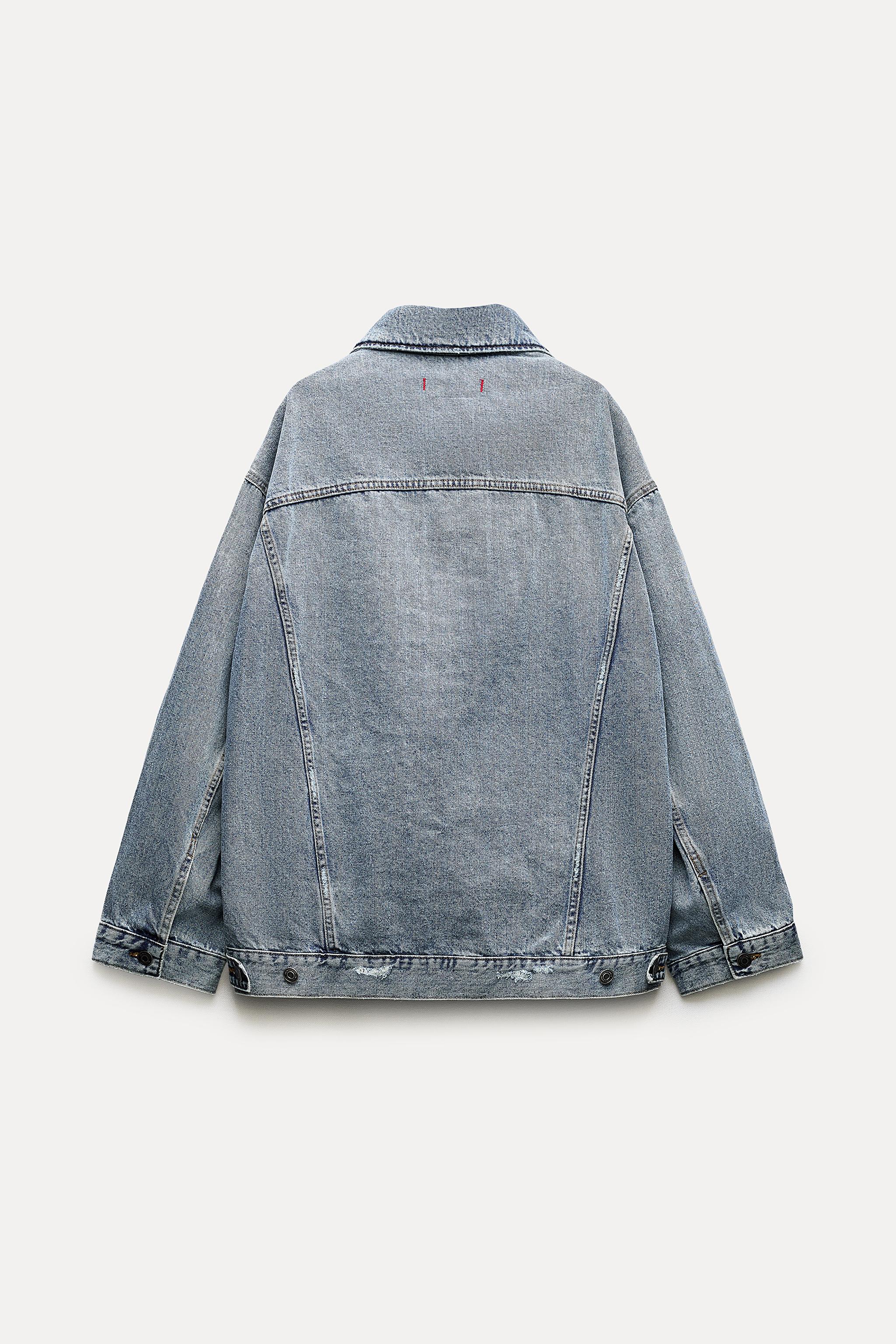 OVERSIZED DENIM JACKET ZW COLLECTION