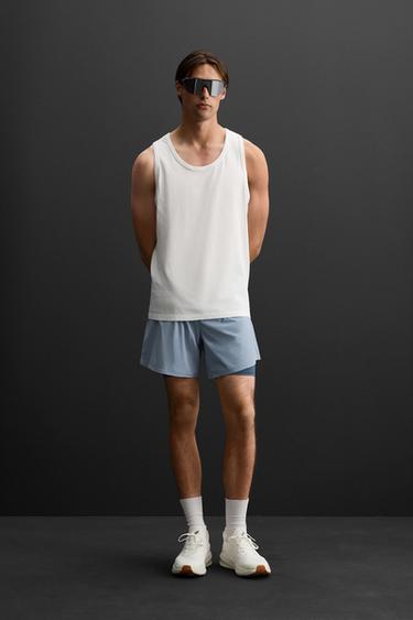 Zara TRAINING TANK TOP - White - Image 0