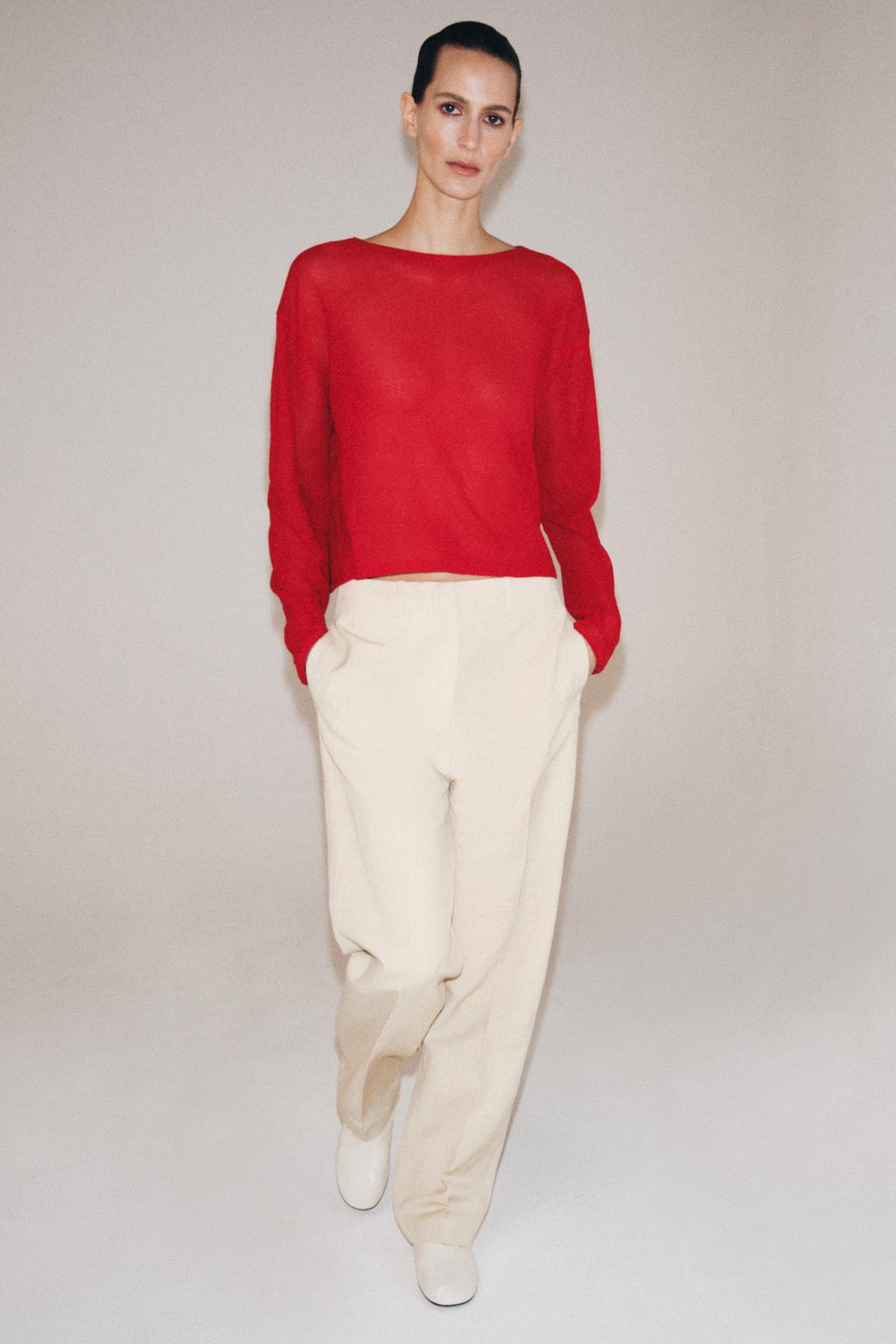 RUSTIC OPENWORK JUMPER - image 2