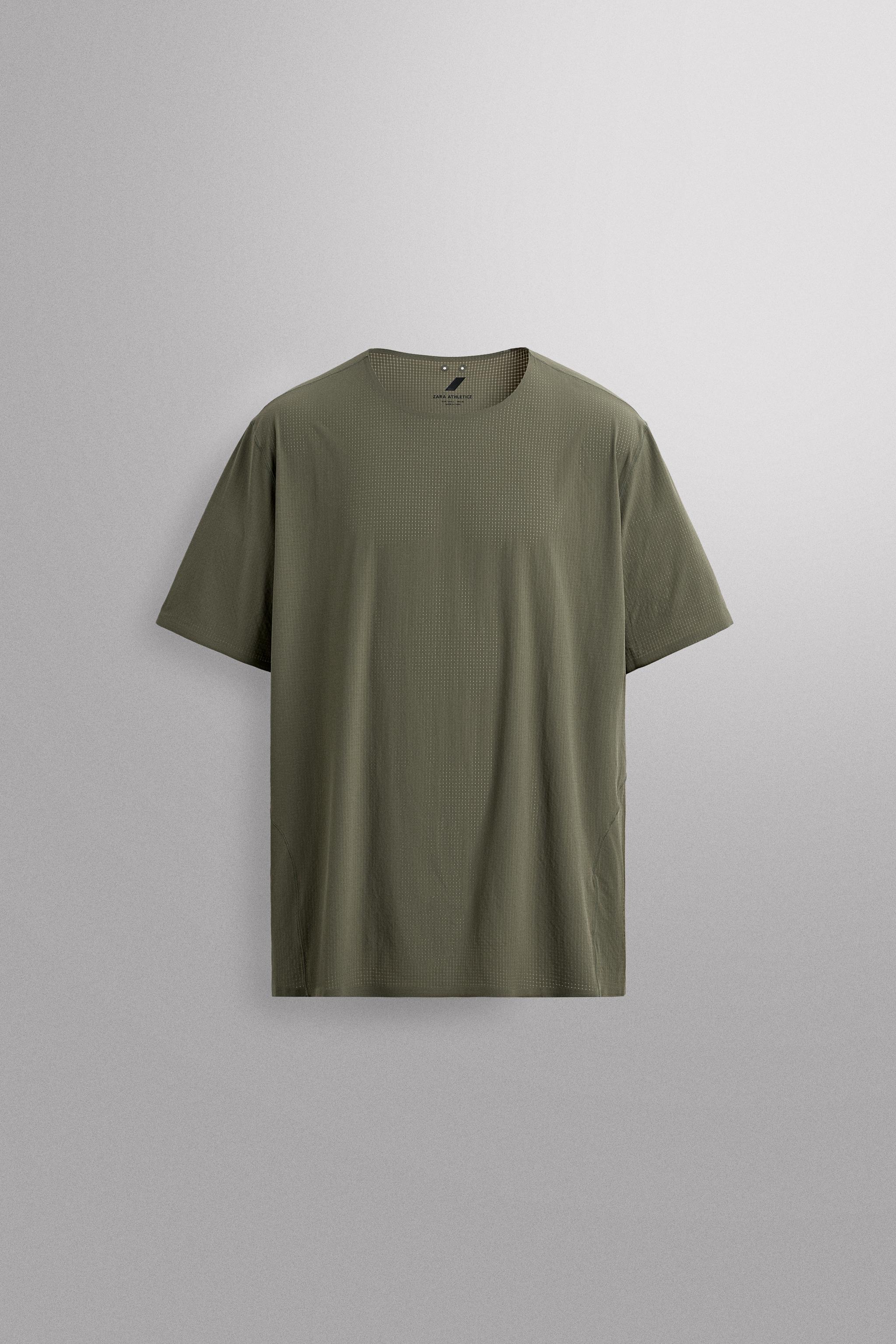 TECHNICAL TEXTURED SHIRT — Anthracite grey