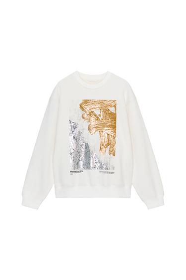 METALLIC SWEATSHIRT