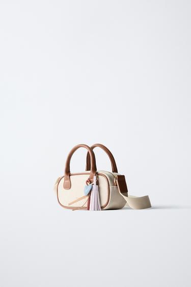 SAC BANDOULIÈRE BOWLING MINI - Marron de Zara - Image 1