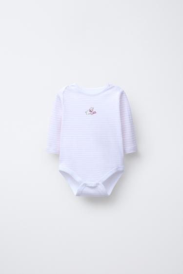 5-PACK OF SHEEP PRINT BODYSUITS - Pink by Zara - Image 1