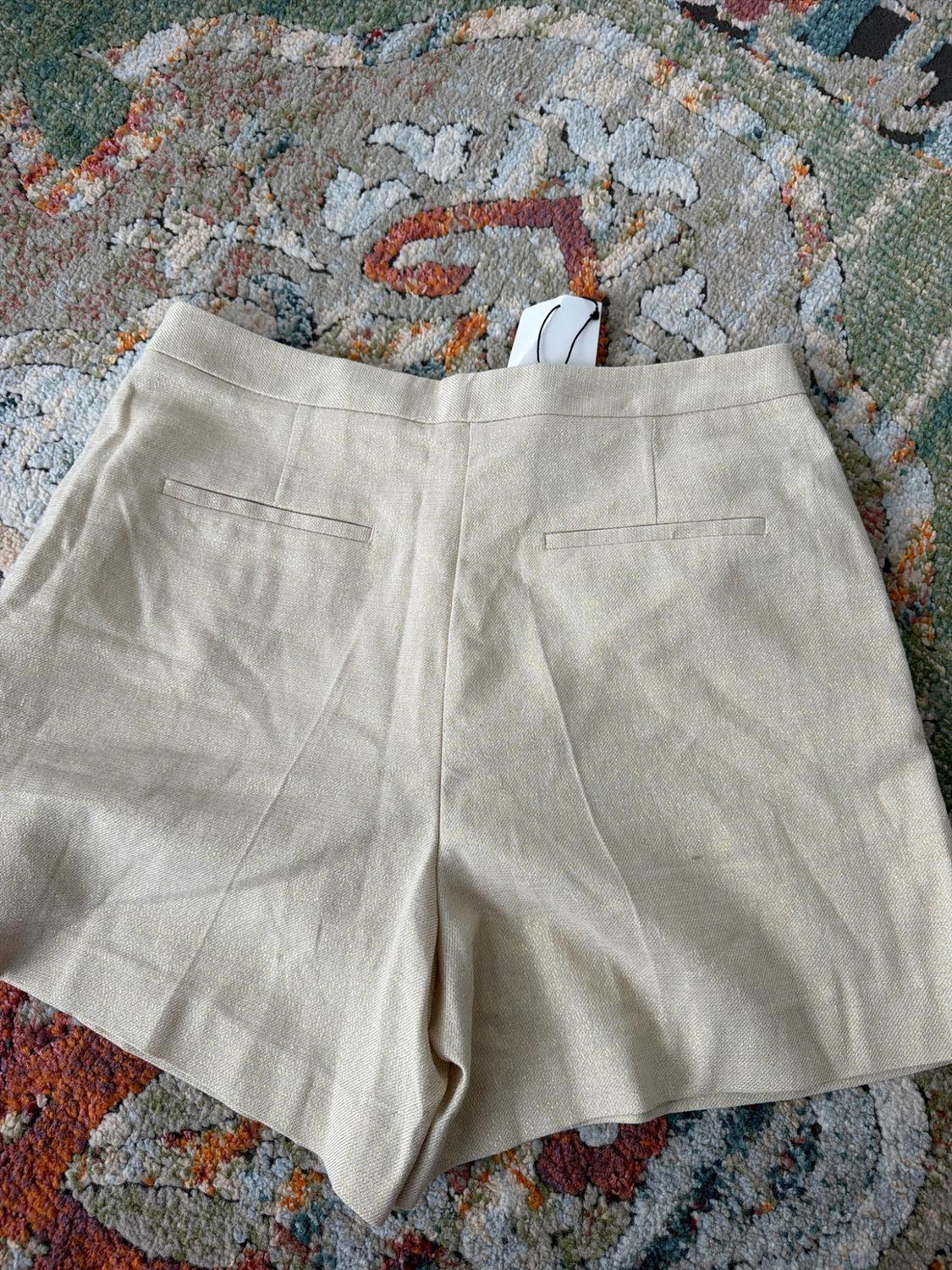WIDE FIT LINEN BLEND SHORTS - Image 5