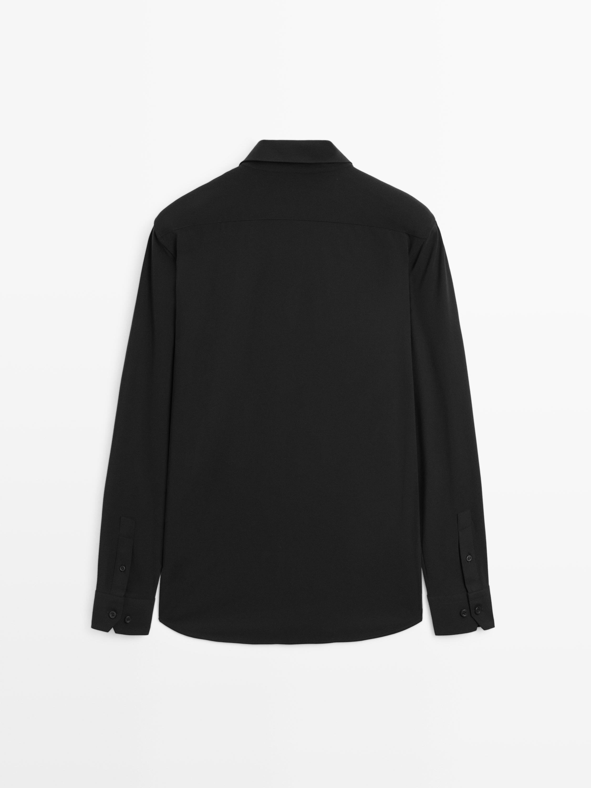 Slim fit stretch shirt