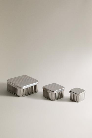 STAINLESS STEEL BOX — Silver 2