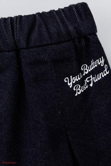 BUTTERBEAR © DENIM SKIRT - Blue by Zara - Image 3