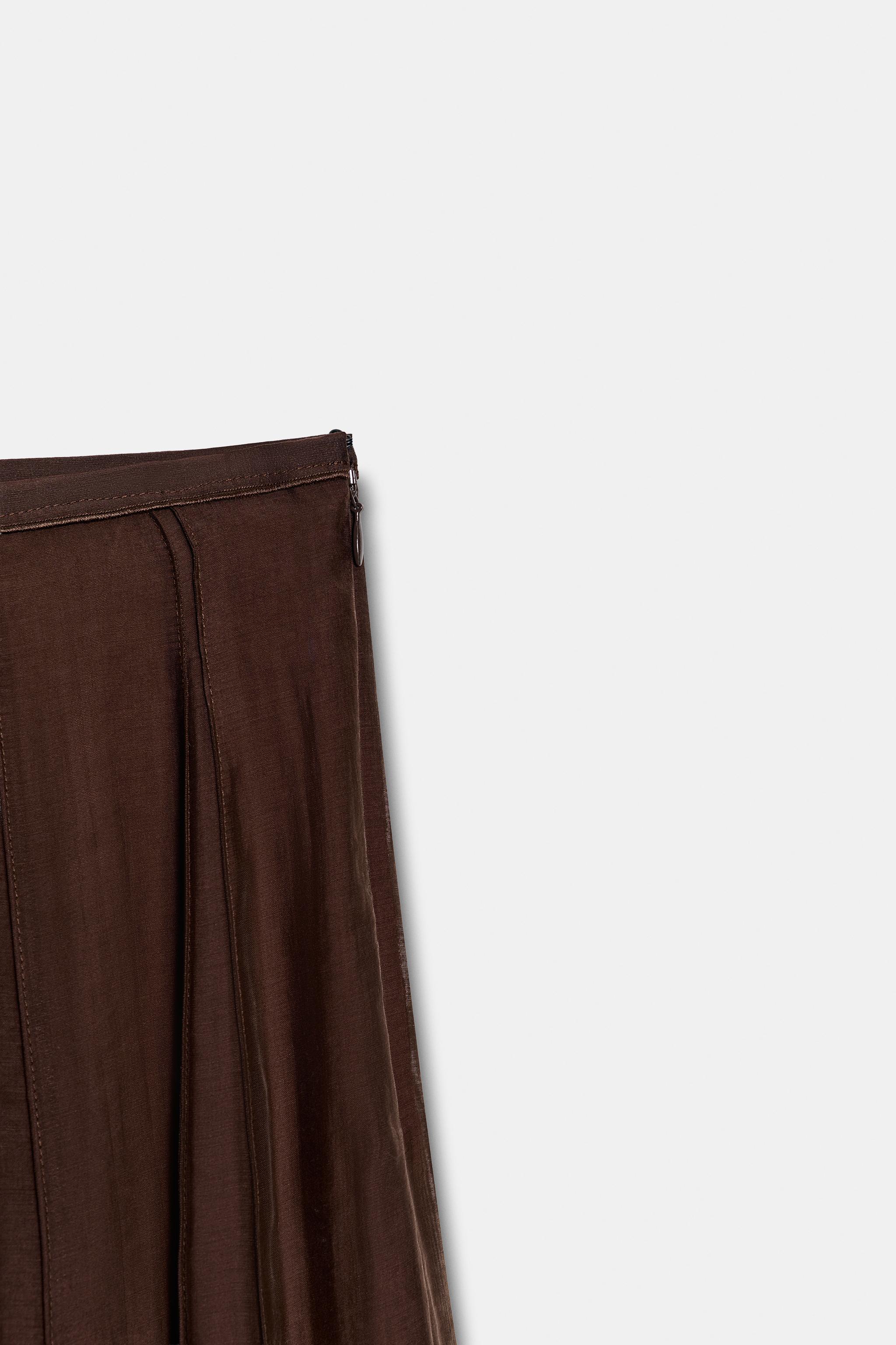 ZW COLLECTION FLOWY COMBINED SKIRT