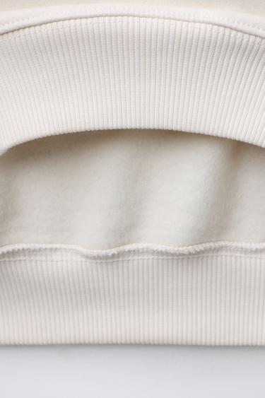 CHERRY PRINT SWEATSHIRT - Ecru by Zara - Image 3