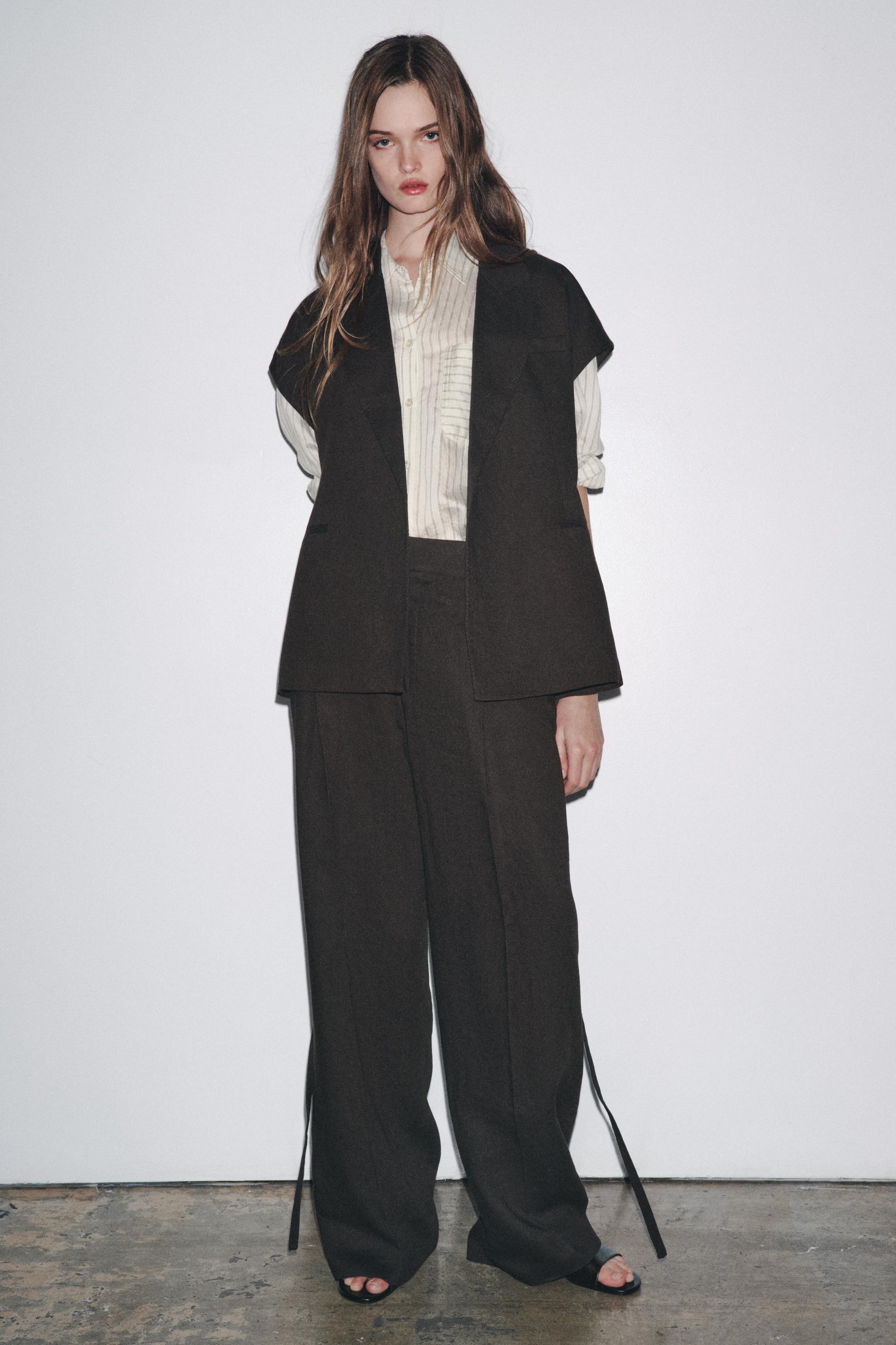 再値下げ　ZARA プリーツ　セットアップ　サイズ40 m21821560429_1.jpg?1710501717