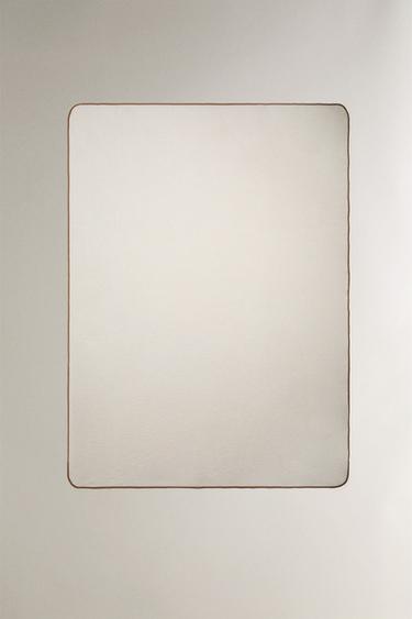 CASHMERE THROW - Ecru by Zara