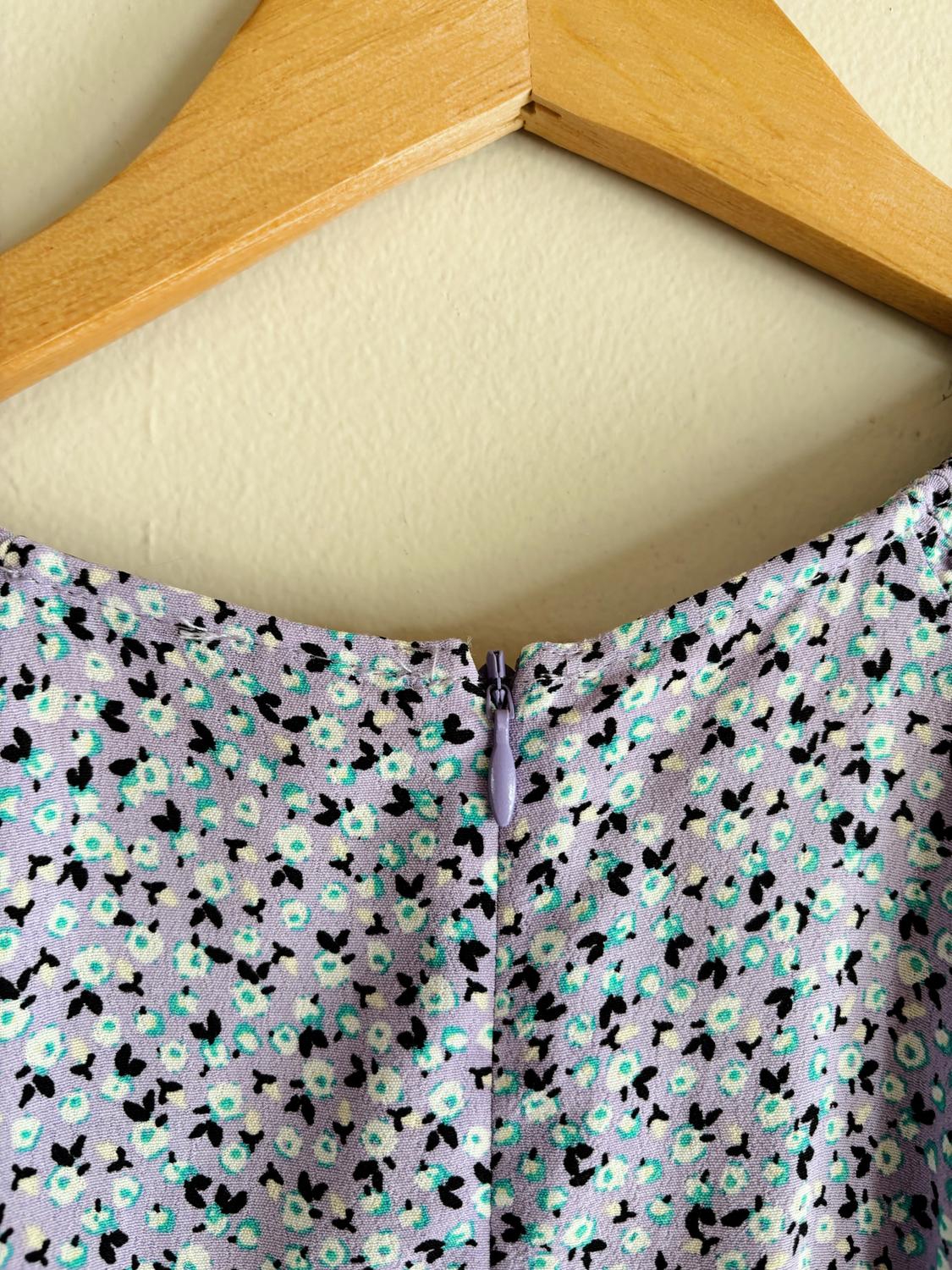 PRINTED JUMPSUIT WITH BELT - Image 5