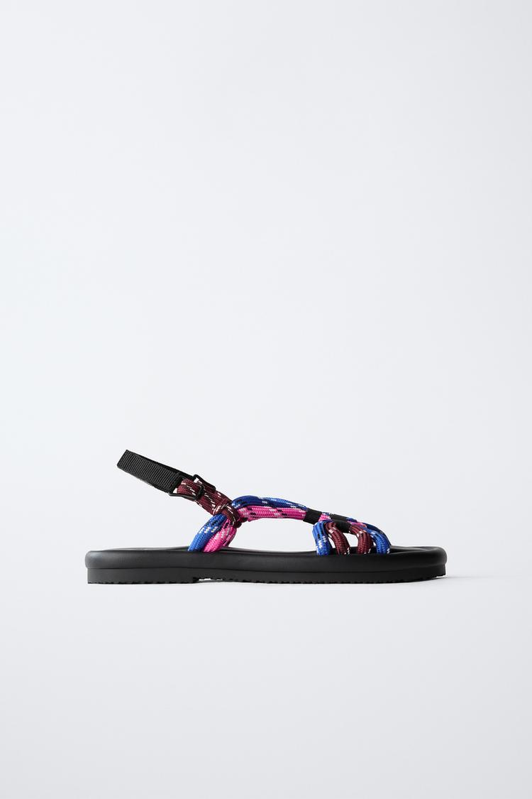 ROPE SANDALS Pink ZARA Australia