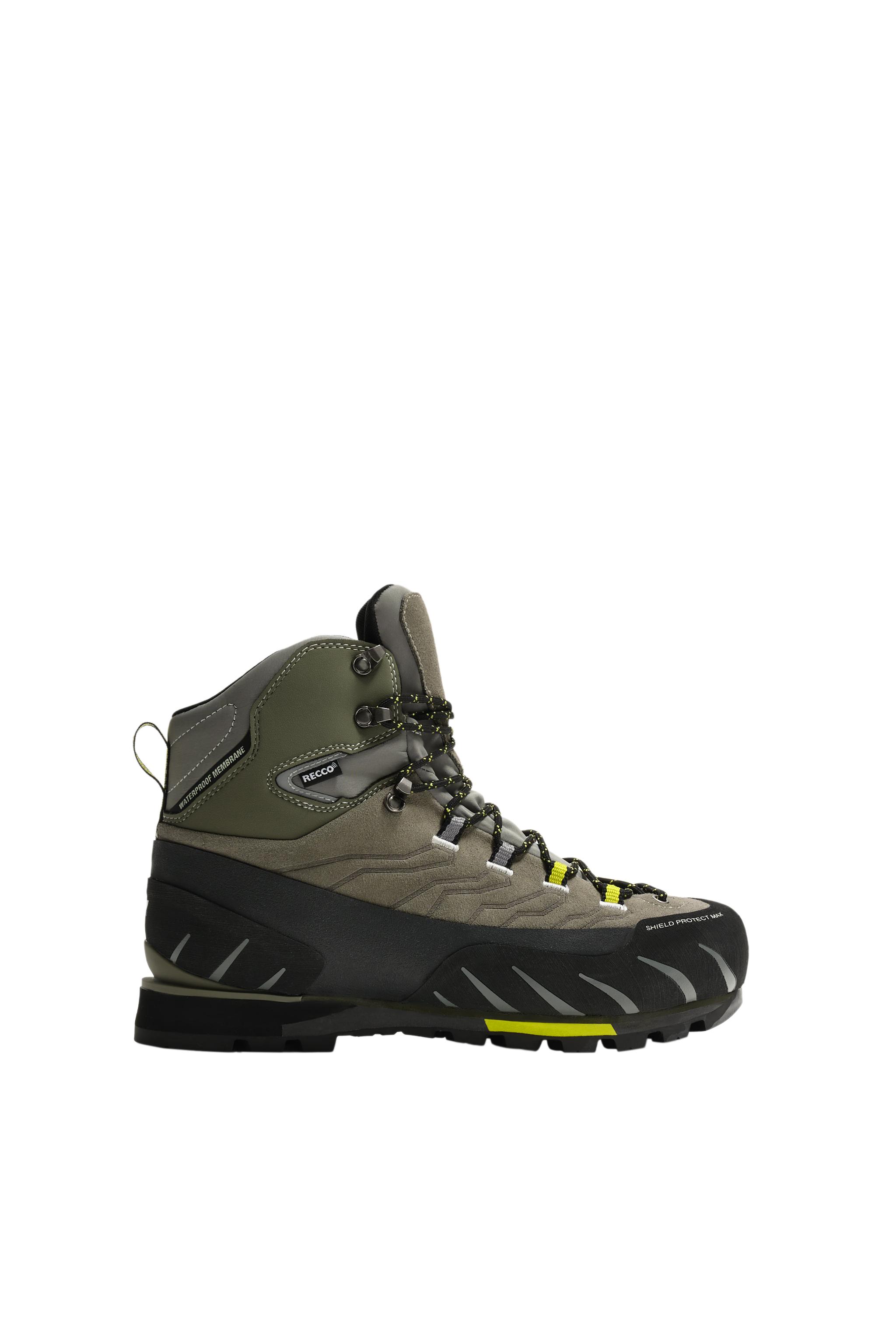 BOTA DE MONTANHA IMPERMEÁVEL RECCO® - Verde | ZARA Brasil