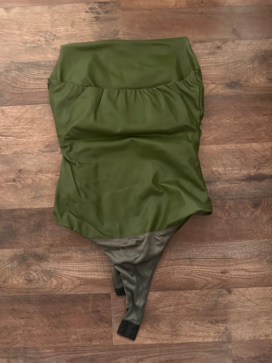 FAUX LEATHER BODYSUIT - Image 2