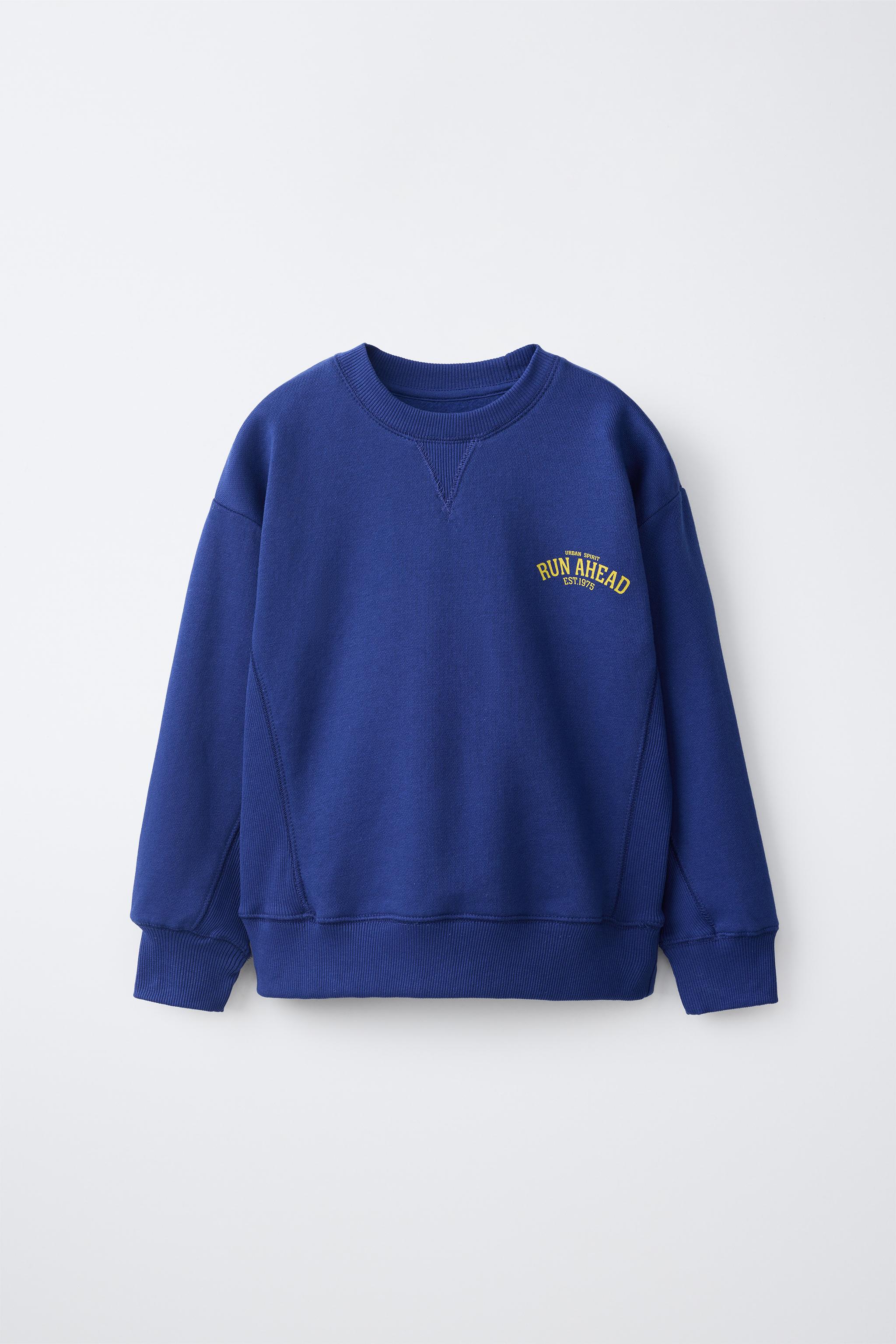 ENSEMBLE SWEAT ET PANTALON JOGGER INSCRIPTION VARSITY