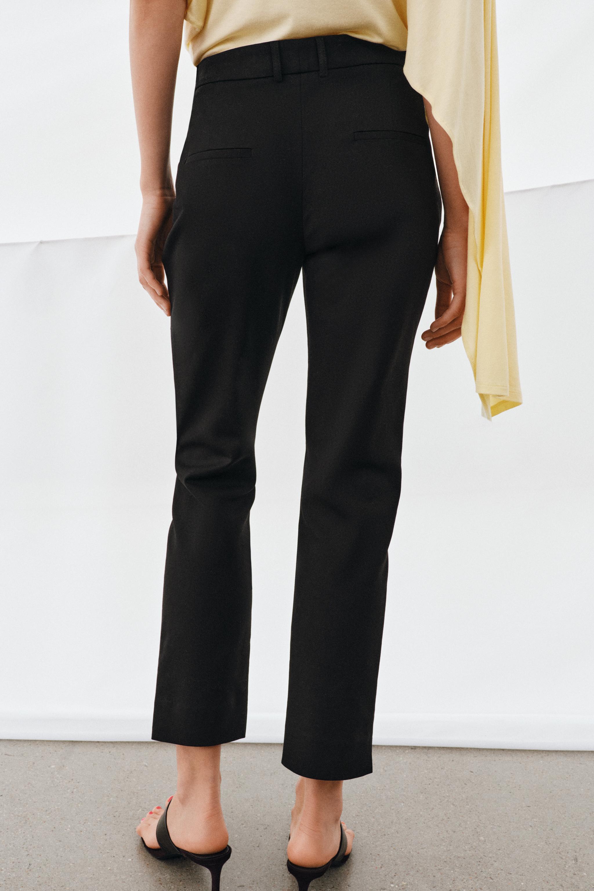ZW COLLECTION LOW-RISE CAPRI PANTS
