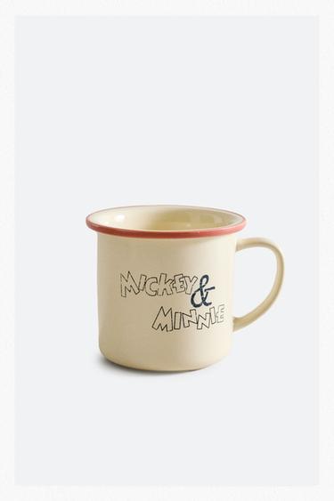 TAZA INFANTIL CERÁMICA MICKEY & MINNIE MOUSE ©DISNEY - Multicolor de Zara