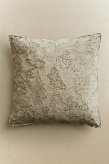 JACQUARD CUSHION COVER - Grey by Zara