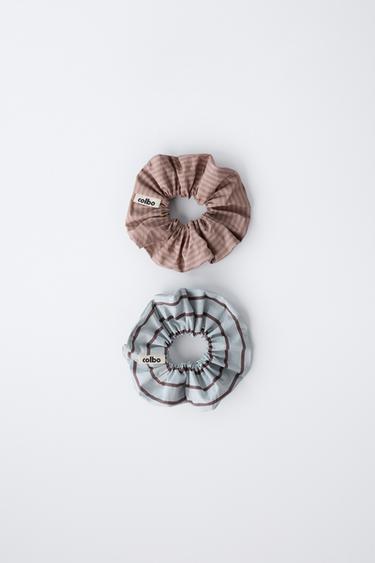PACK DOS COLETEROS ESTAMPADOS COLBO X ZARA - Marrón-Azul de Zara