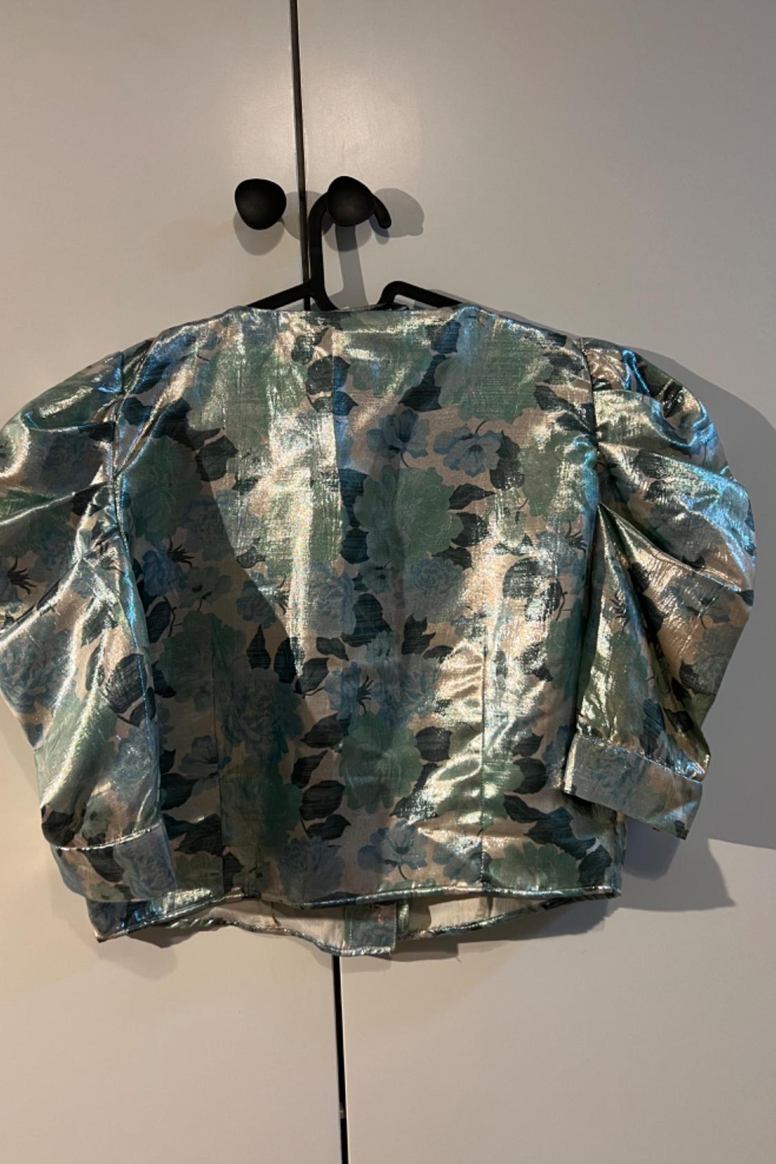 PRINTED TOP WITH FULL SLEEVES - Image 3