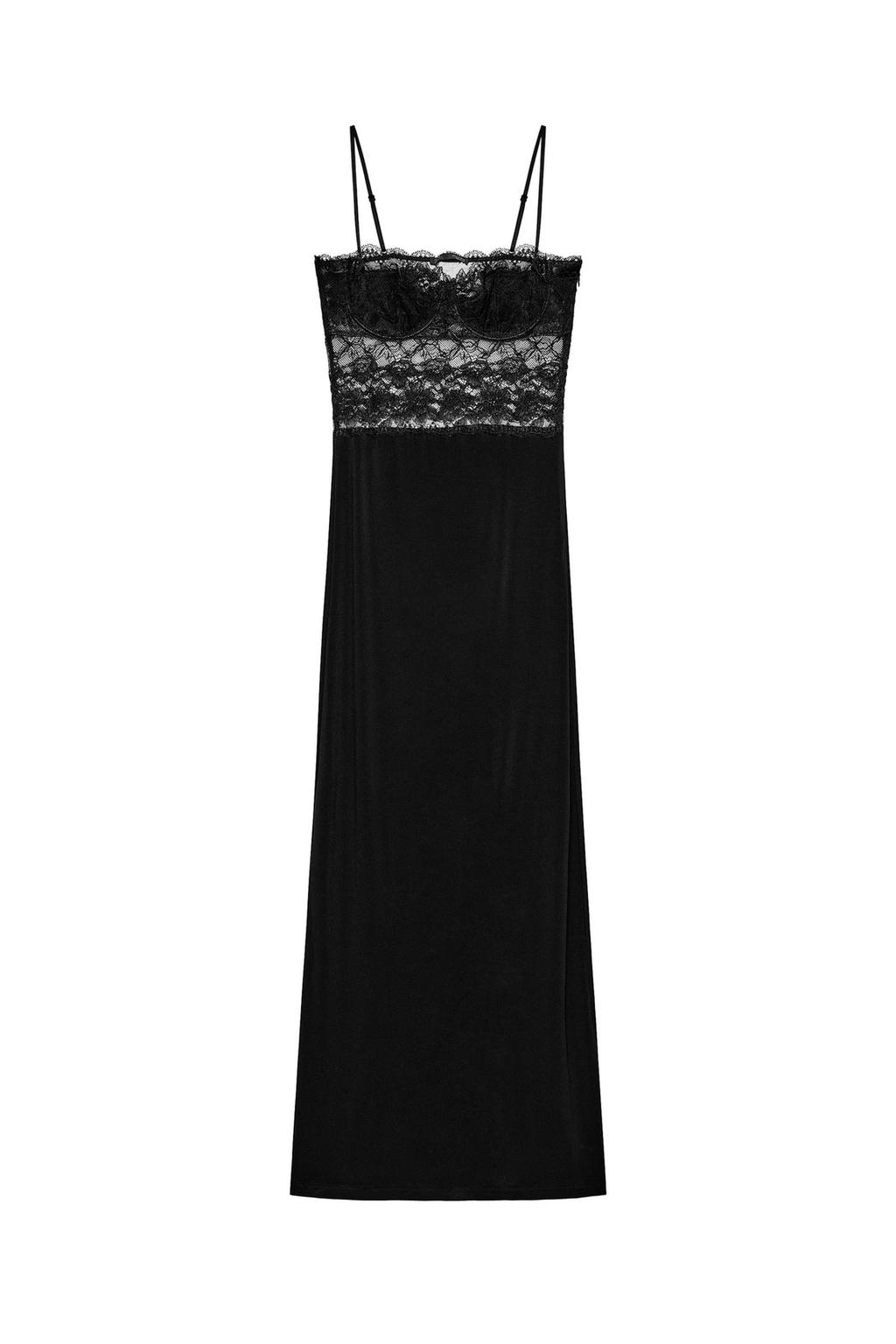 COMBINATION LACE DRESS - image 3
