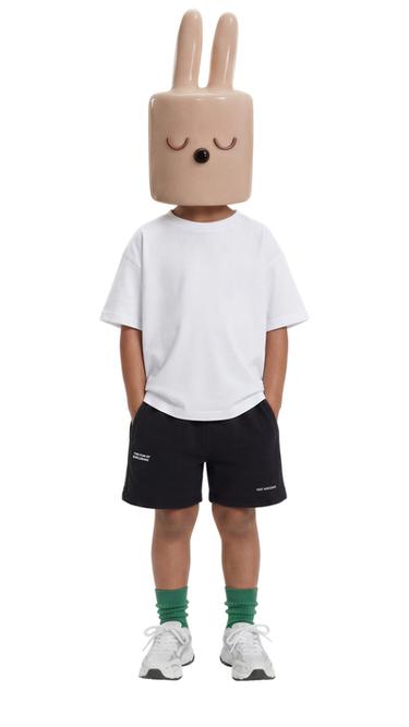 Zaras ENFÄRGAD T-SHIRT - Vit - Bild 0