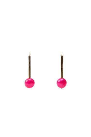 SOLID COLOR RESIN EARRINGS