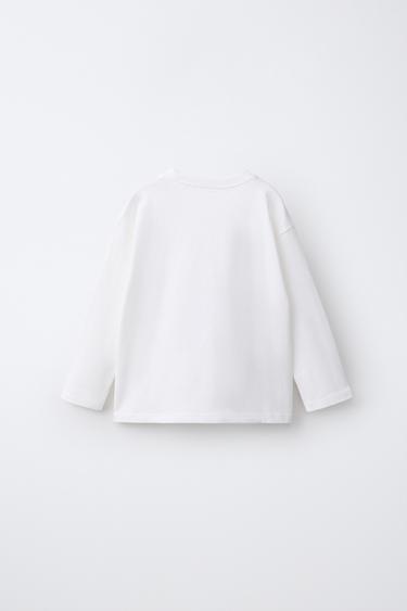 EMBROIDERED DETAIL T-SHIRT — White 2