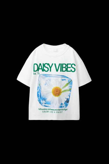 Zara ICE PRINT T-SHIRT - White - Image 0
