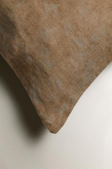 HOUSSE DE COUSSIN FLORALE - Beige clair de Zara - Image 1
