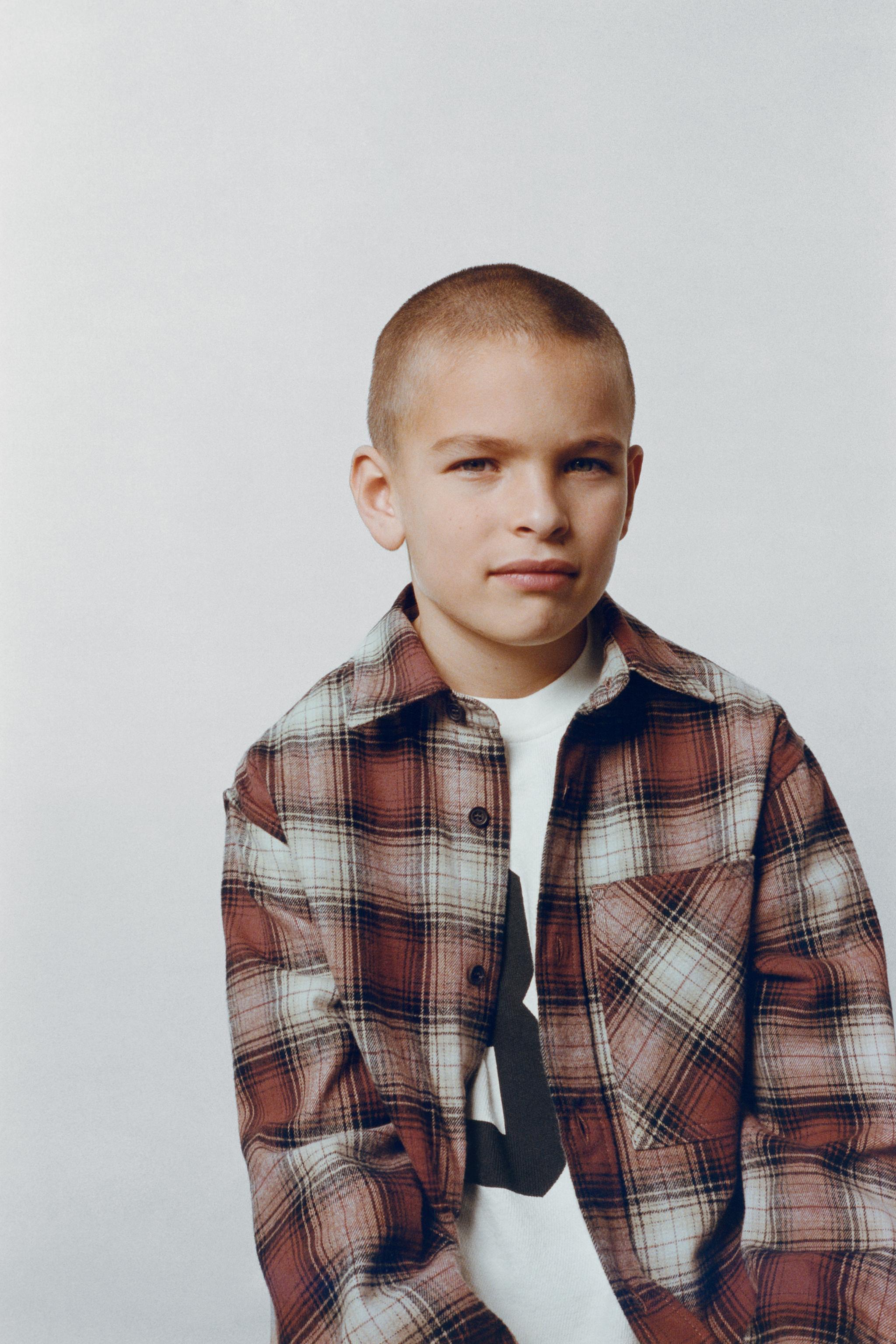 PLAID POCKET OVERSHIRT