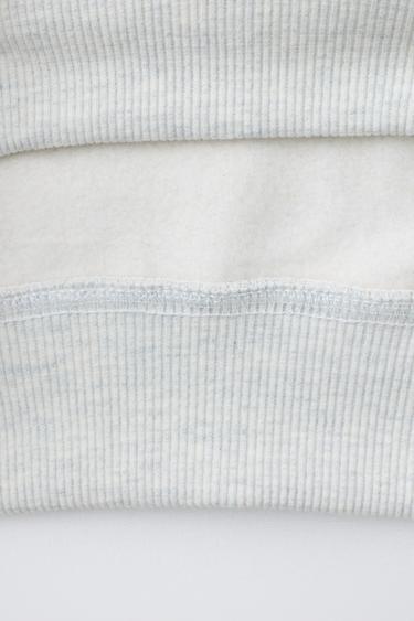 SWEAT VARSITY À INSCRIPTION - Gris chiné de Zara - Image 2