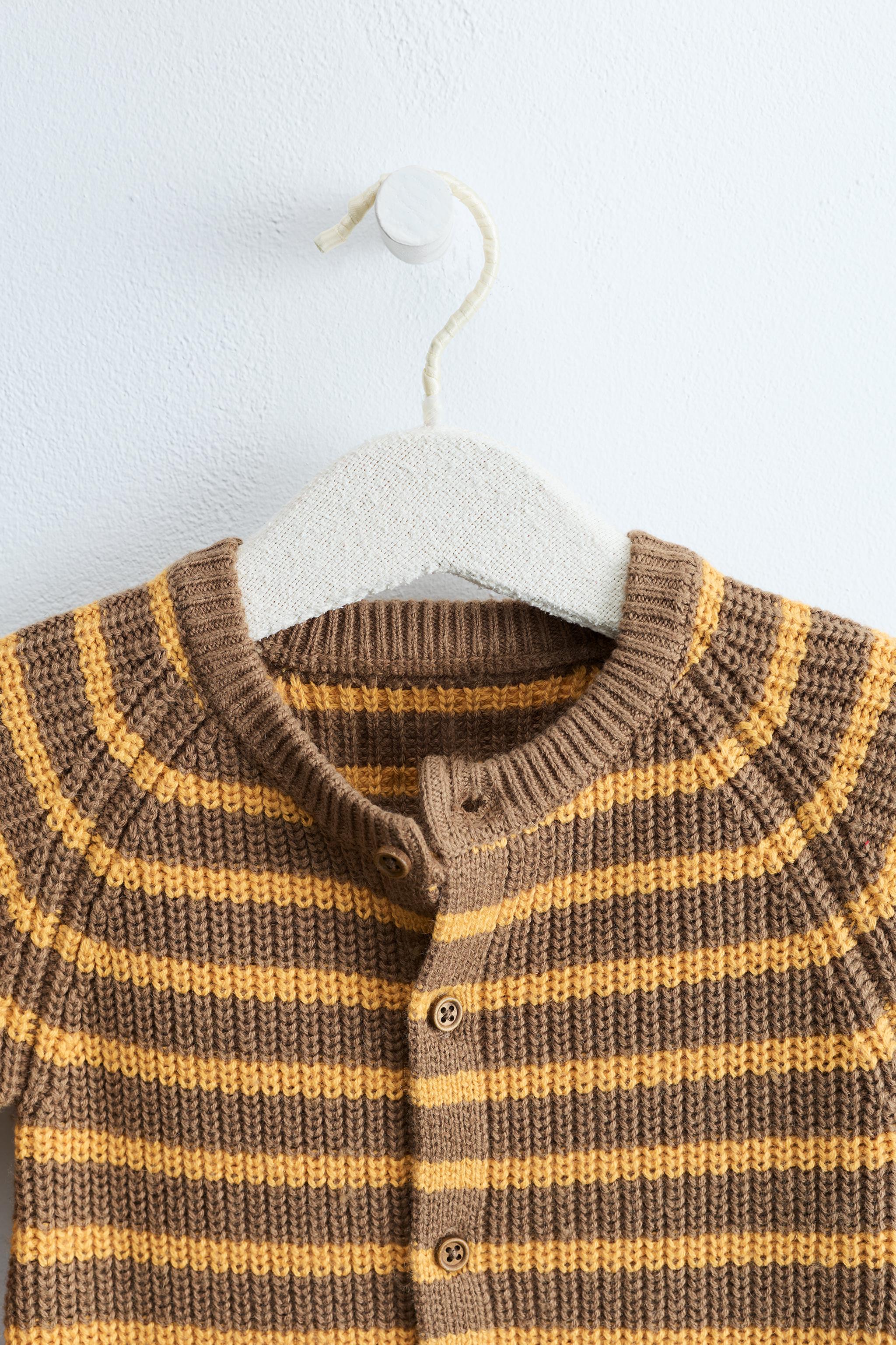 ZARA TIMELESS - COMBINAISON LONGUE RAYURES AVEC COTON ET LAINE